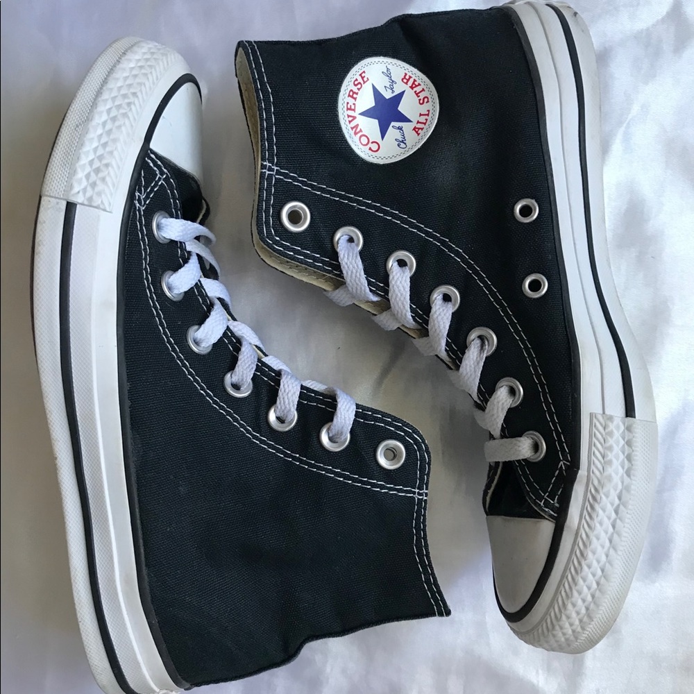 Black Converse High Tops